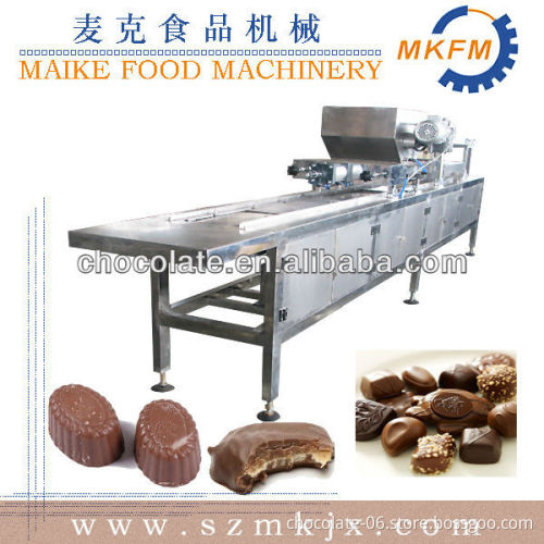 Snack chocolate depositing machine